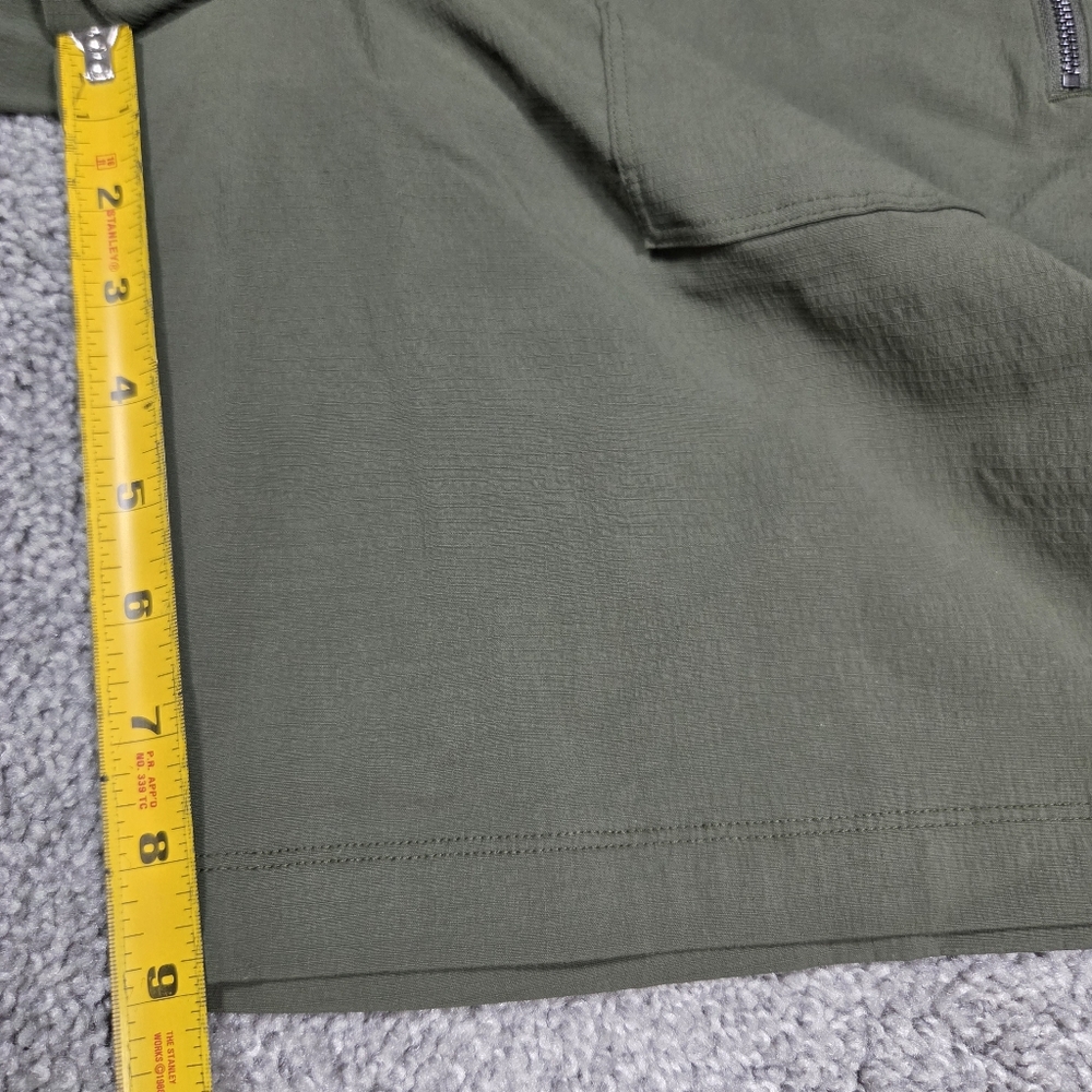Athleta Olive Utility Shorts Stretch Athleisure Size 12 - Picture 6 of 9
